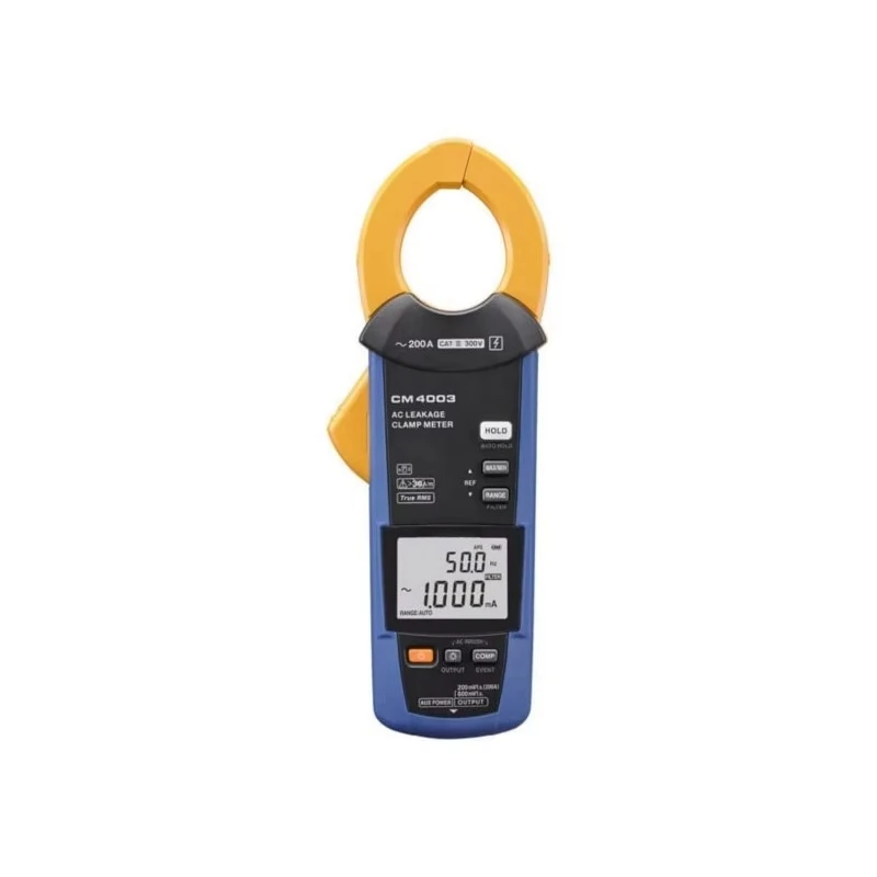 

Hioki CM4003 Electronic Clamp Meter AC Leakage Tester with Output and External Power Supply Functions