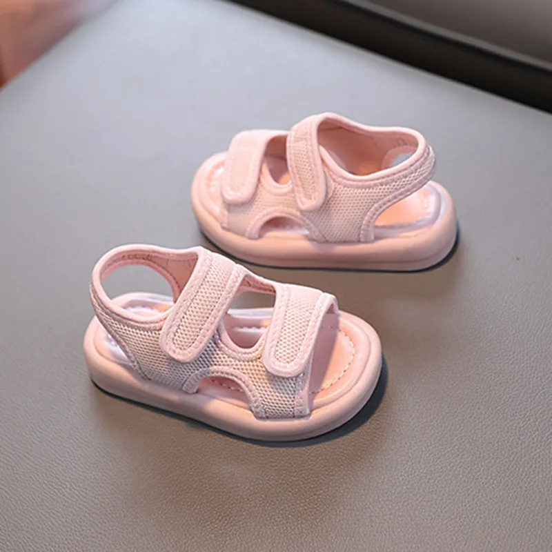 Summer Kids Shoes for Girls Sandals Fashion Boys Beach Sandals Newborn Sneakers Infant First Walkers Toddler Girl Sandals