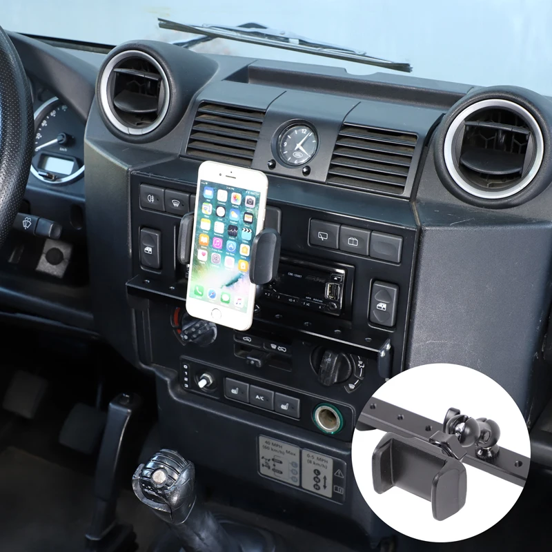

Держатель для мобильного телефона и GPS-навигатора для Land Rover Defender 90 110 (2004-2018), специальный автомобильный держатель, аксессуары для интерьера автомобиля