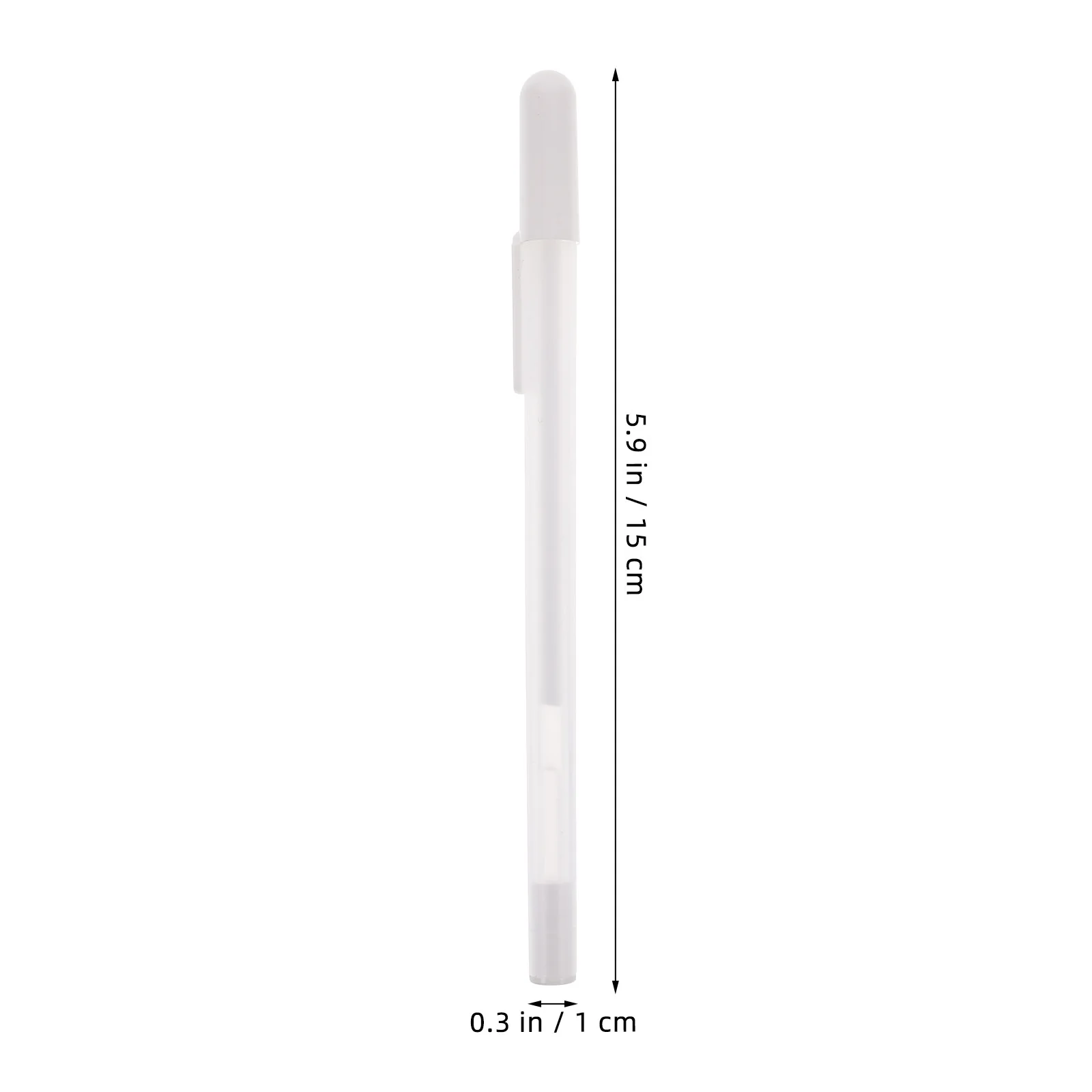 Stylo de cartographie de peau, Gel blanc, imperméable, pointe Fine, marqueurs de sourcils, pochoir de tatouage, crayon de maquillage, outil pour artistes, 5 pièces