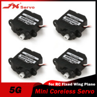 1/2/4PCS JX 5g Mini Coreless Servo PDI-DHV56MG Steering Torque Digital 4.8~7.4 V Metal Gear for RC Model Fixed Wing Plane Part