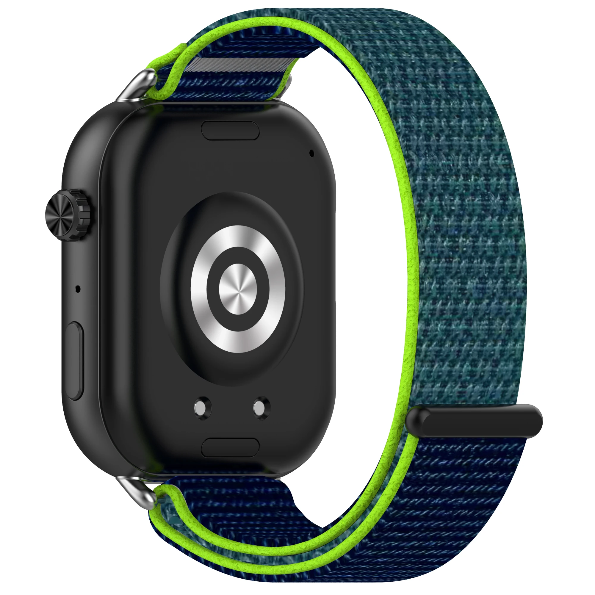 Pulseira de nylon para rossini 2i, pulseira de alta qualidade com articulação de metal trançada elástica, pulseira de silicone para smartwatch