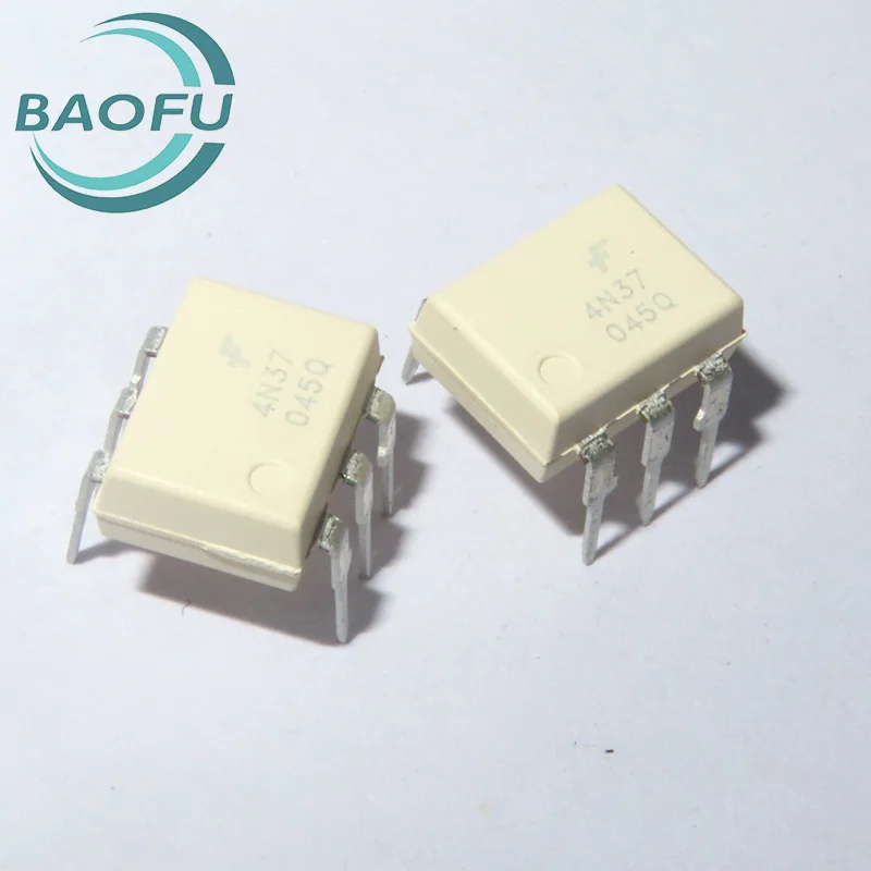 New imported 4N37 DIP-6 driver optocoupler isolator