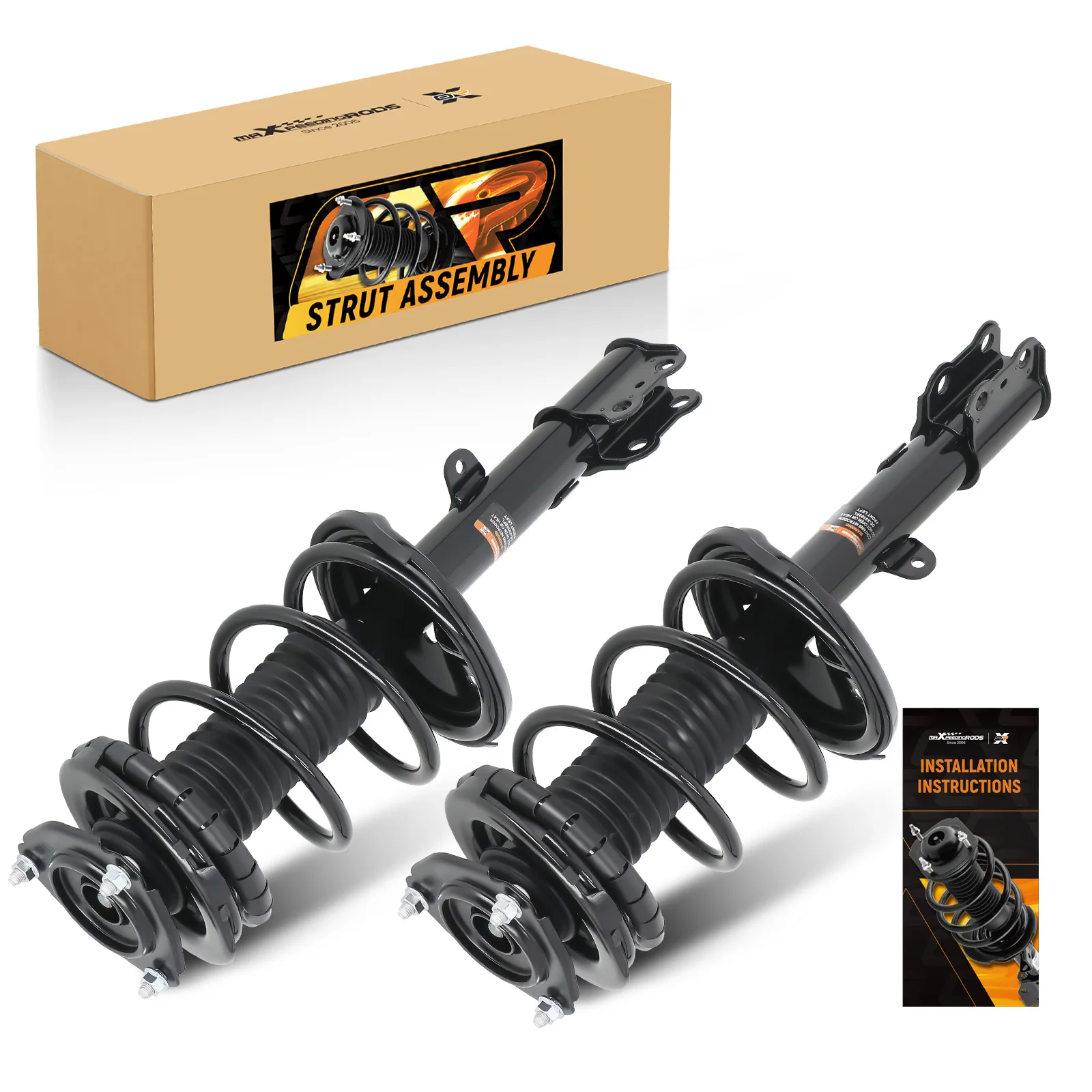 

Pair Front Strut Spring For Toyota RAV4 AWD 2000 2001 2002 2003 2004 2005 SR4147