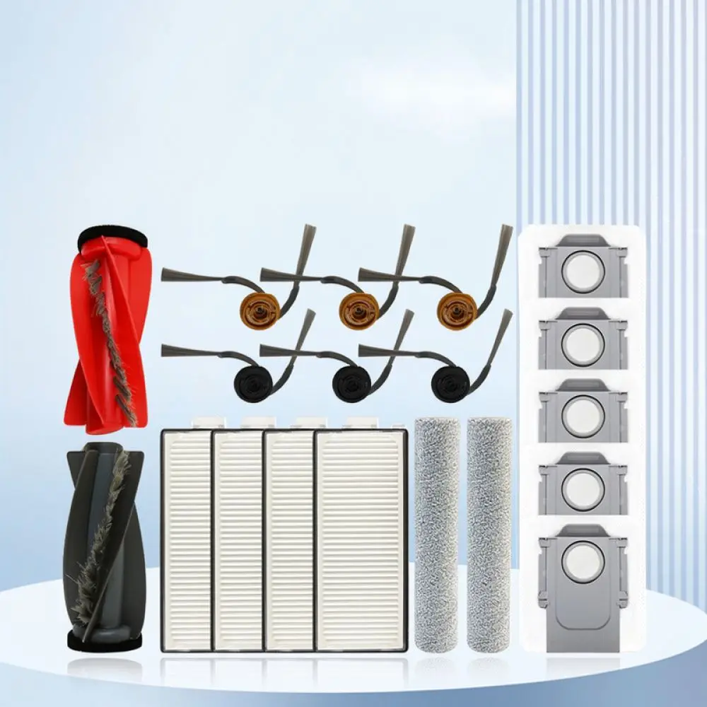 Maintenance Kit For Roborock P20 Ultra Robot Vacuum Cleaner Main Roller Side Brush Filter Mop Cloth Dust Bag Spare Part