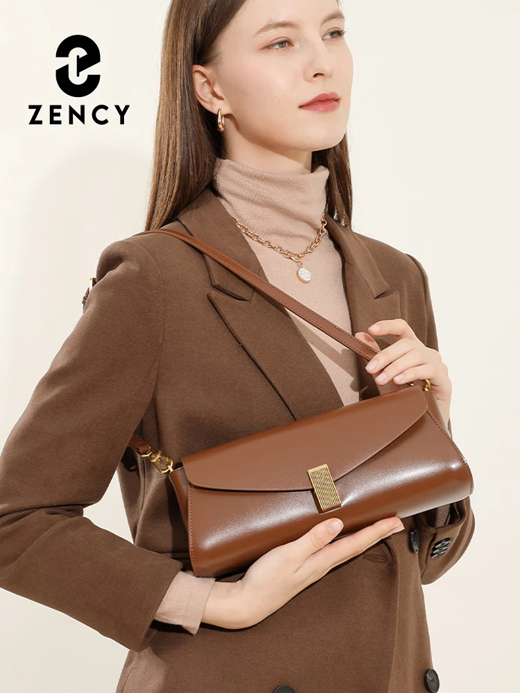 

Zency Fashion Niche Two Layer Leather Handbag For Women Versatile Shoulder Bag Crossbody Bag