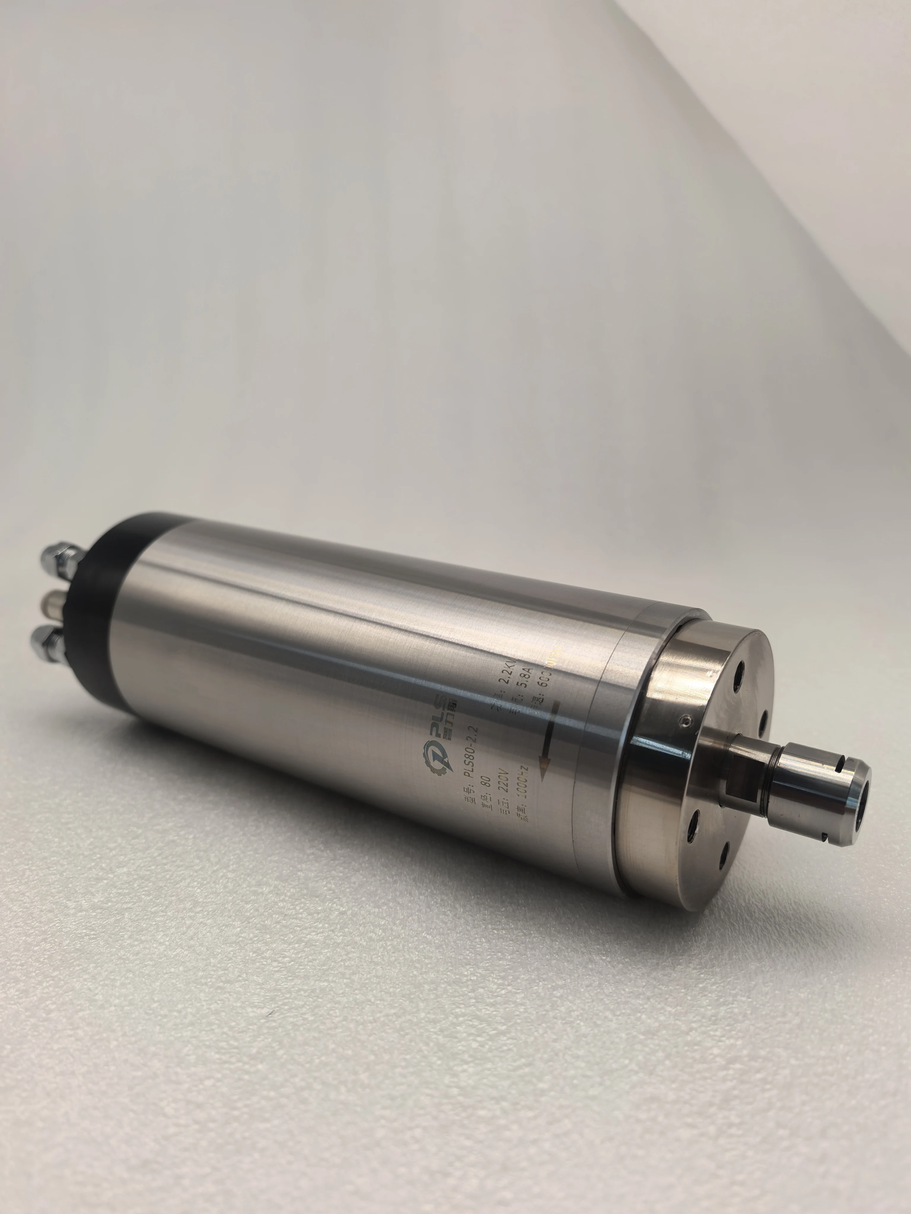 Premium Quality Precision Water-cooled ER25 Nose Spindle Motor for Turning-220V 24000rpm 1.59Nm Torque 1 Year Warranty