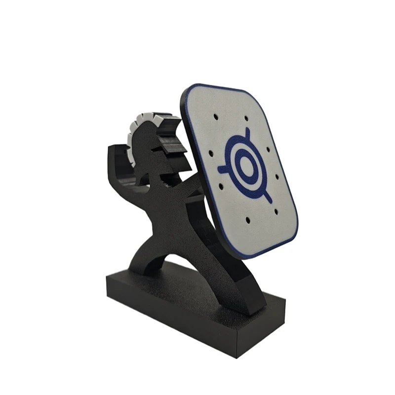 SXH 8Slot Spartan Warrior Dart Holder Stand - Heavy-Duty Dart Board Organizer Home Bar & Greek-Themed Game Room Decor - view 4