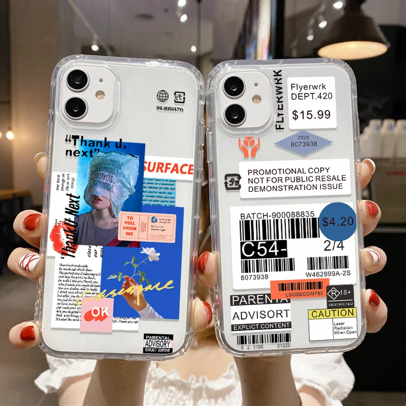 A53 5G Case For Samsung A54 A52S A33 A34 A12 A13 A14 A31 A22 A32 A50 A51 S22 Plus S21 S20 FE S23 Ultra Art Lable Airbags Cover