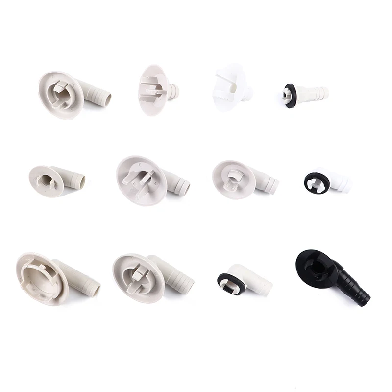 (.) Air Conditioner Ac External Unit Drain Hose Connector Elbow Fitting With Rubber Ring For MEDIA KELON GREE AC
