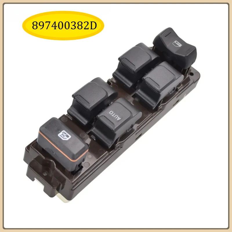 

897400382D главный переключатель стеклоподъемника с левым рулем для Isuzu Dimax D-max 2003, 2004, 2005, 2006, 2007, 2008, 2009, 2010, 2011