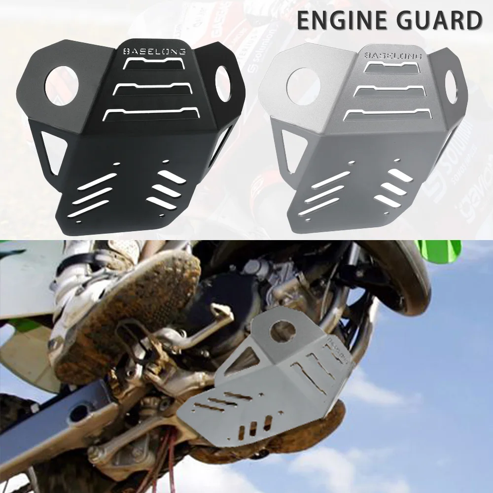 

For Kawasaki KLX125 D-TRACKER 125 Under Engine Skidplate Chassis Motorcycle Protection Cover KLX150BF 2016-2017-2018 KLX 125