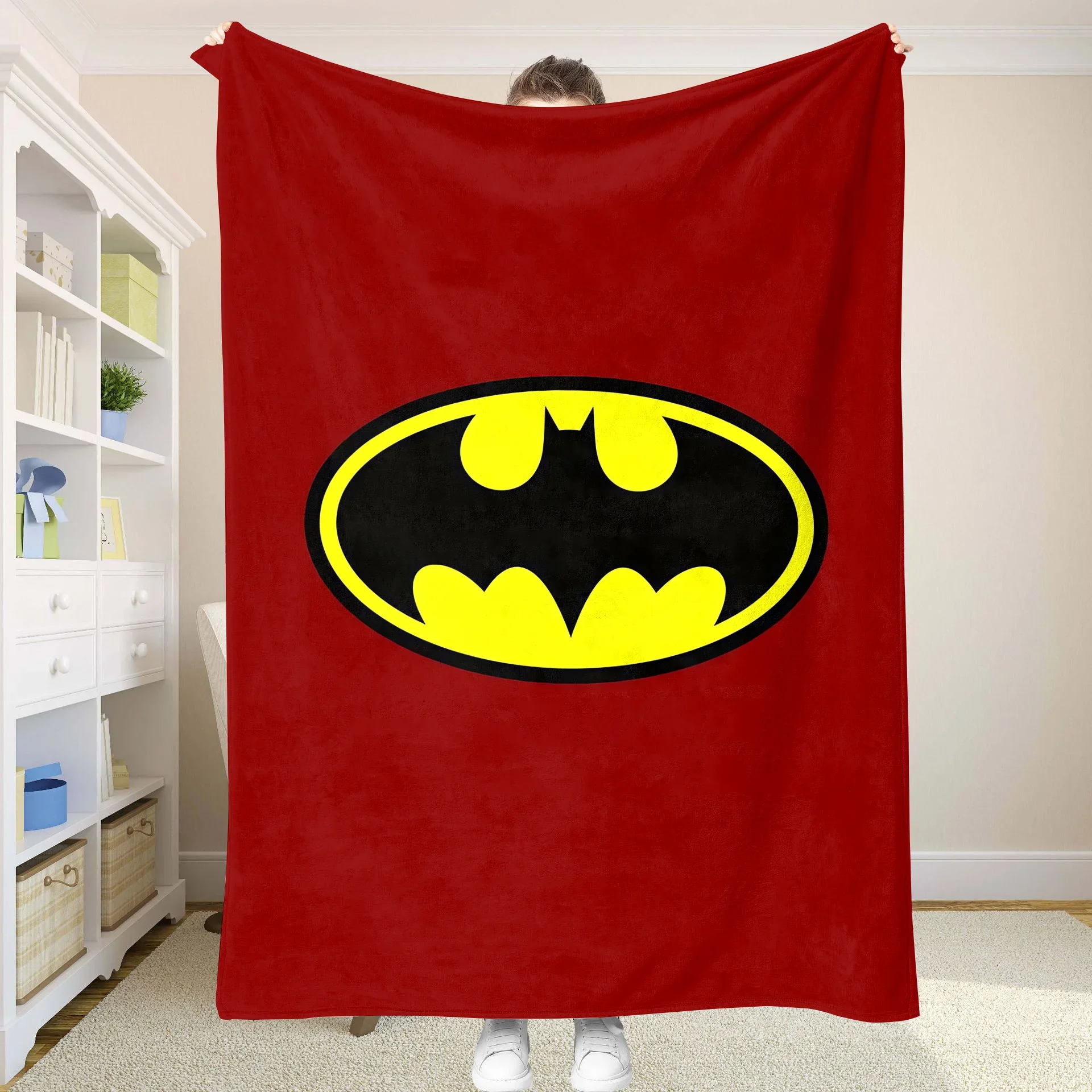 بطانية مخصصة Batmane للمنزل والديكور أريكة البطانيات والمفارش الصيف المعزي رقيق البطانيات الناعمة لسرير الطفل