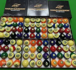 Harley-Davidson Professional Collection Billiard Pool Ball Set 2-1/4