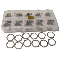 50pcs for Siemens Armature Lift Adjusting Shim 0.90-0.99 Common Rail Piezo Injector Gasket Diesel Injector Washer Repair Tools