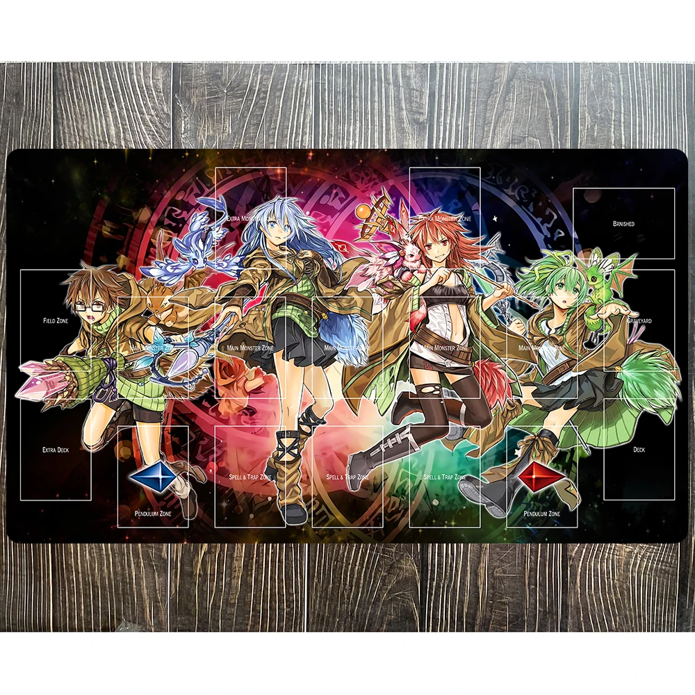 Yu-Gi-Oh Spirit Charmers Playmat Card Pad YGO Play Mat KMC TCG yugioh Mat-31