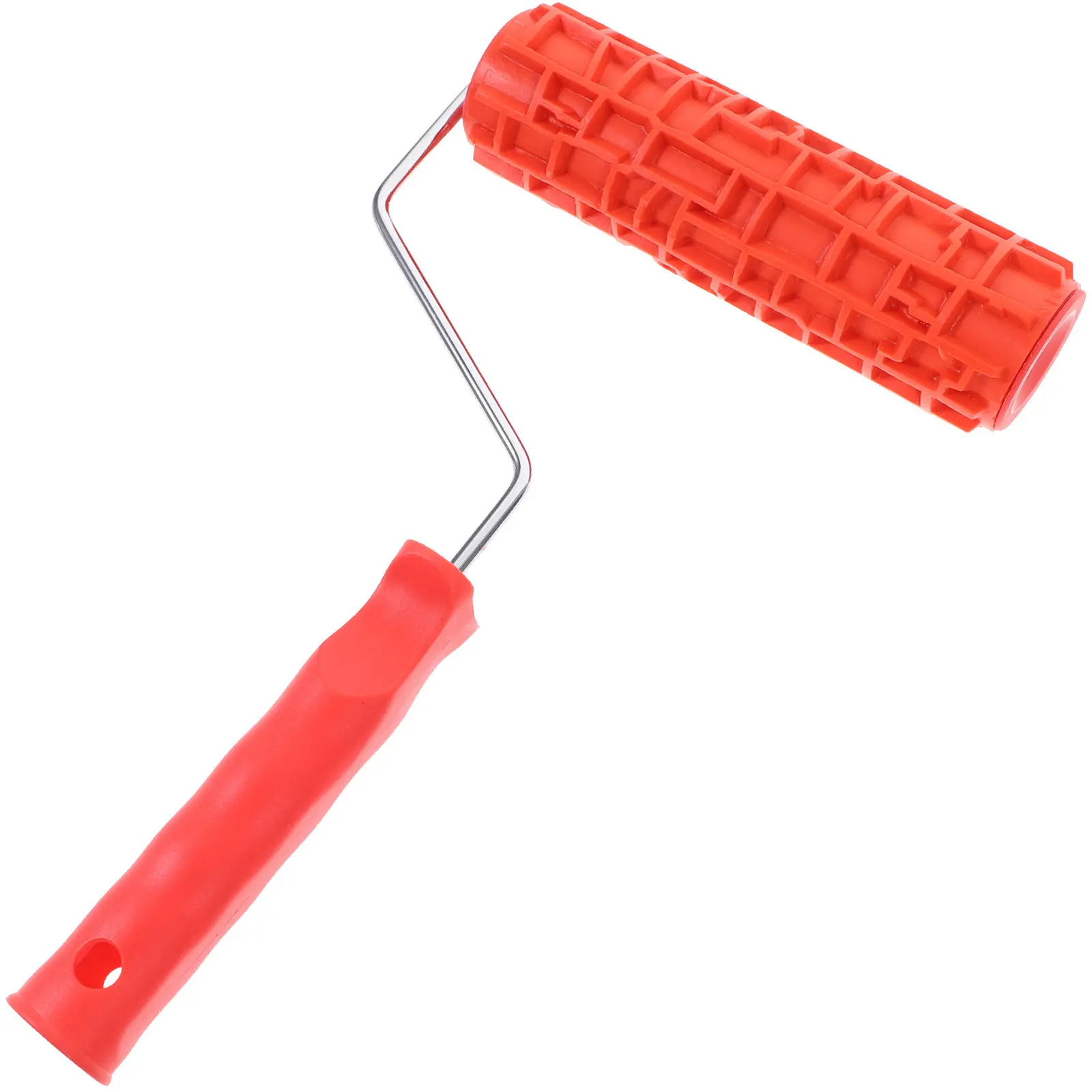 Washable Reusable Graining Painting Roller with Comfortable Handle Creates Beautiful Wood Grain on Fresh Textured Surfaces