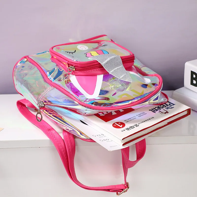 Transparent Backpacks for Children Kindergarten Cute Backpack Toy Book Storage Backpack Kid Backpack Kid Bag School Bag Mochila