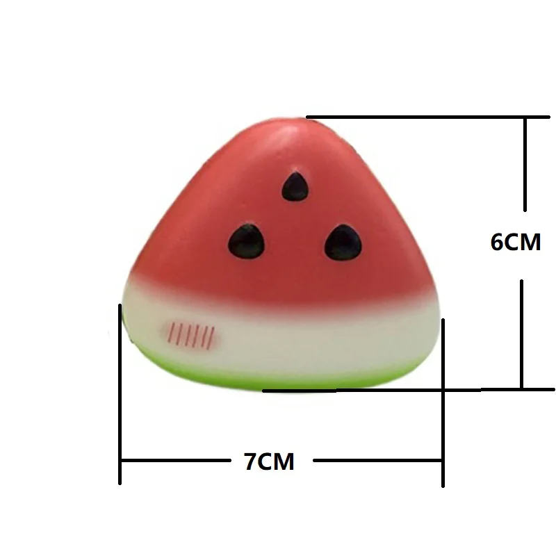Soft Slow Rising Watermelon Squishy Squeeze Fidget Toy Adult Decompression Anti-Stress Stress Relief Fruit Toy image 6