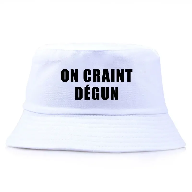 Fashion Summer Sun on Craint Degun Bucket Hat Woman Man Reversible Fisherman Cap Unisex Adult Daily Solid Colors Panama Hats