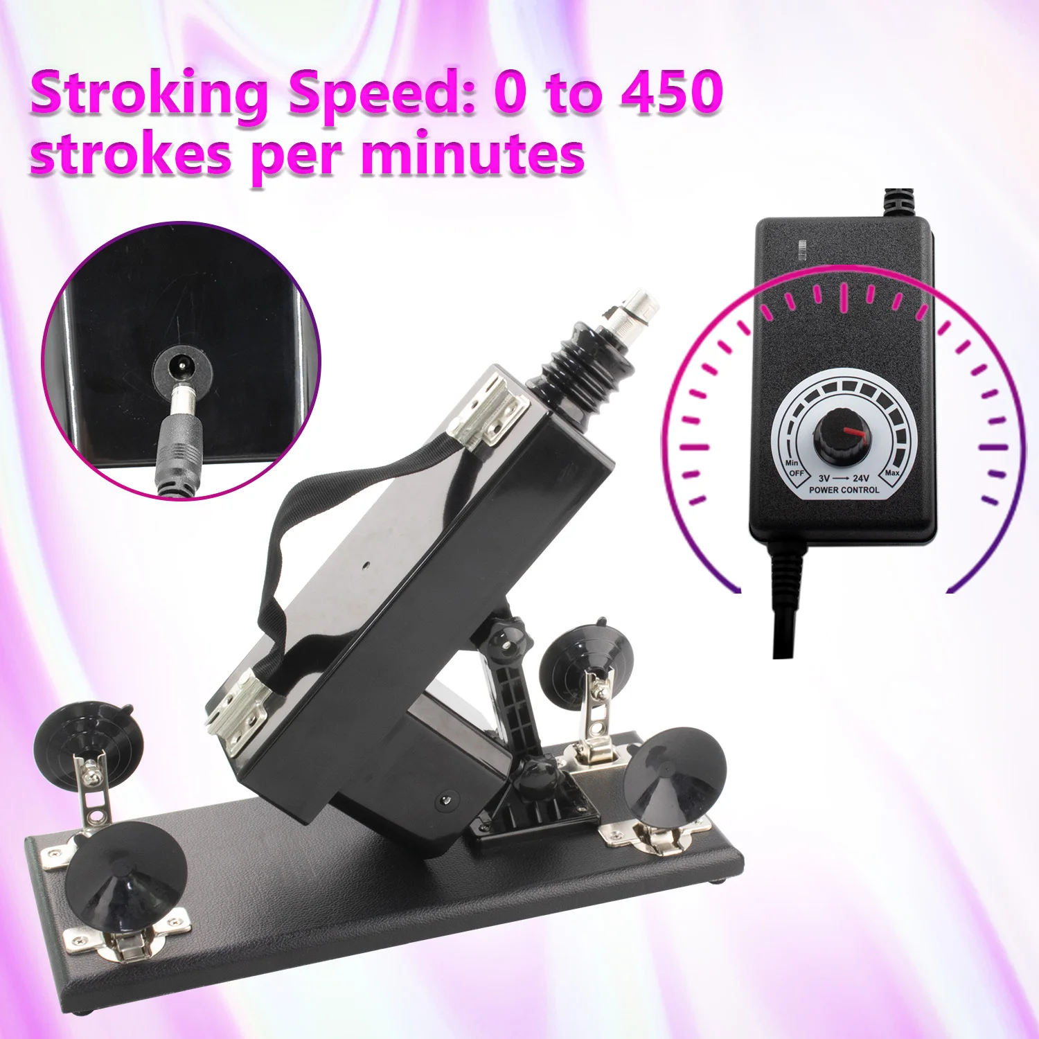 FREDORCH Automatic Adult Sex Machine with Dildo Masturbator, 3XLR Telescope Love Machine for Women and Men, Adult Sex Toys - view 3