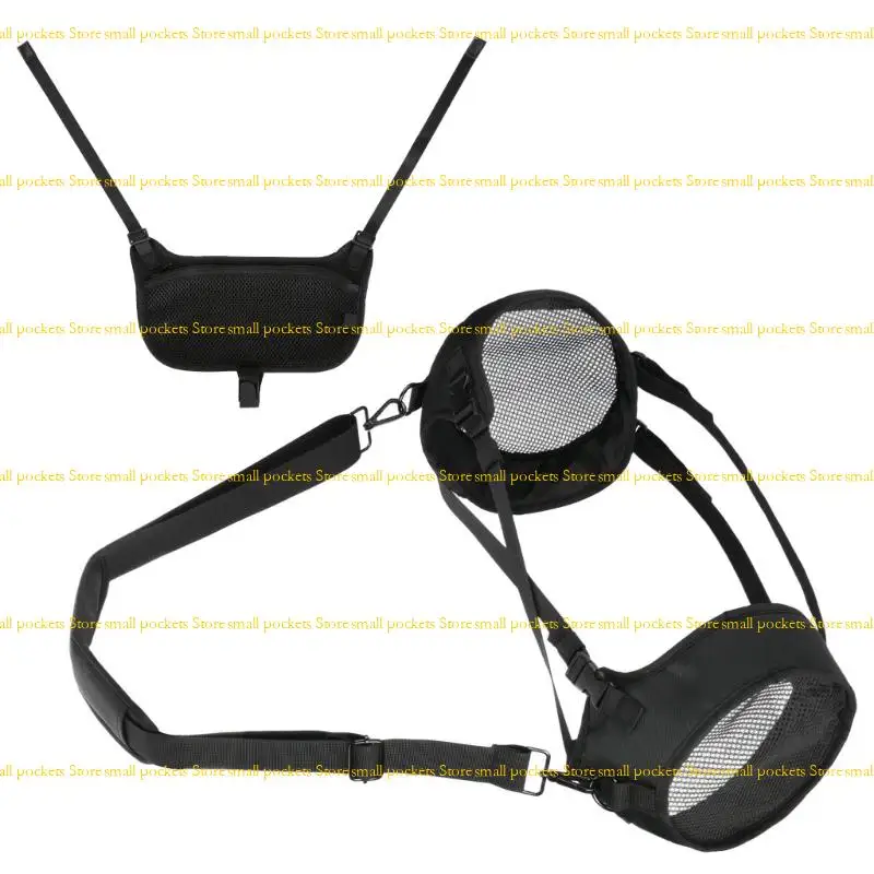 R1WD Portable Sound System Cover With Detachable Shoulder Straps Reinforced Edges And Quick Access Front Pocket