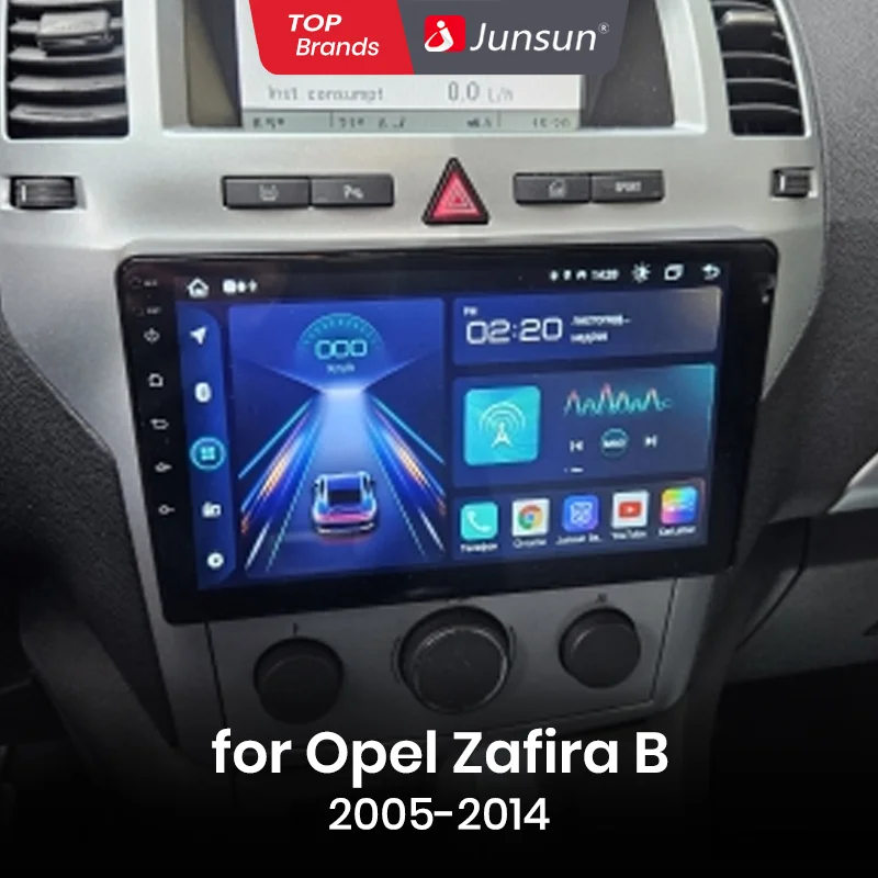 Junsun v1 radio für opel zafira b 2007-2019 für opel astra h 200-240 kabelloses carplay gps wifi bt