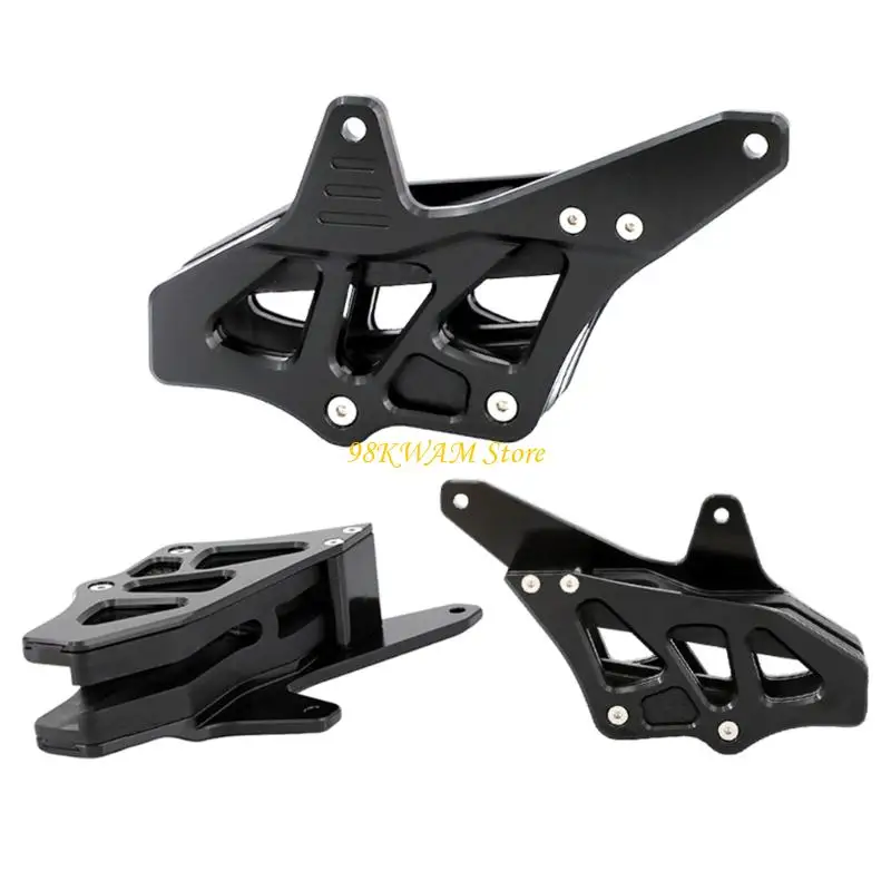 Motorcycle Chain Guide Service Part, Aluminum Rear Swingarm Chain Guide for Trail Use, Repair, and Garage Care 68UF