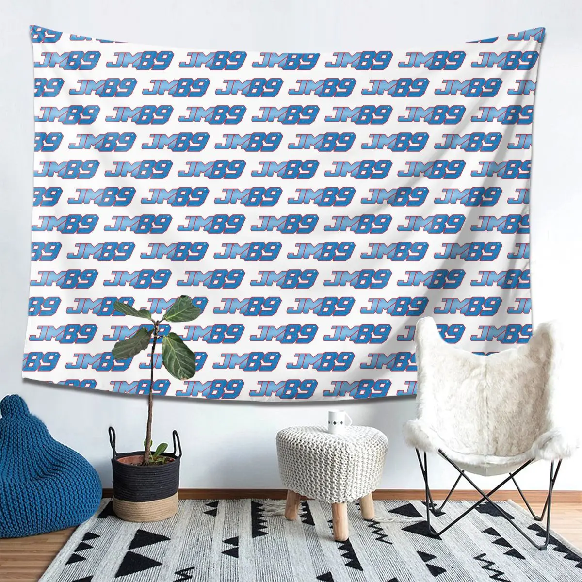 خورخي مارتن رقم 89 نسيج ديكور فني جمالي المفروشات لغرفة المعيشة غرفة نوم المنزل قماش صوفي معلق على الحائط #1