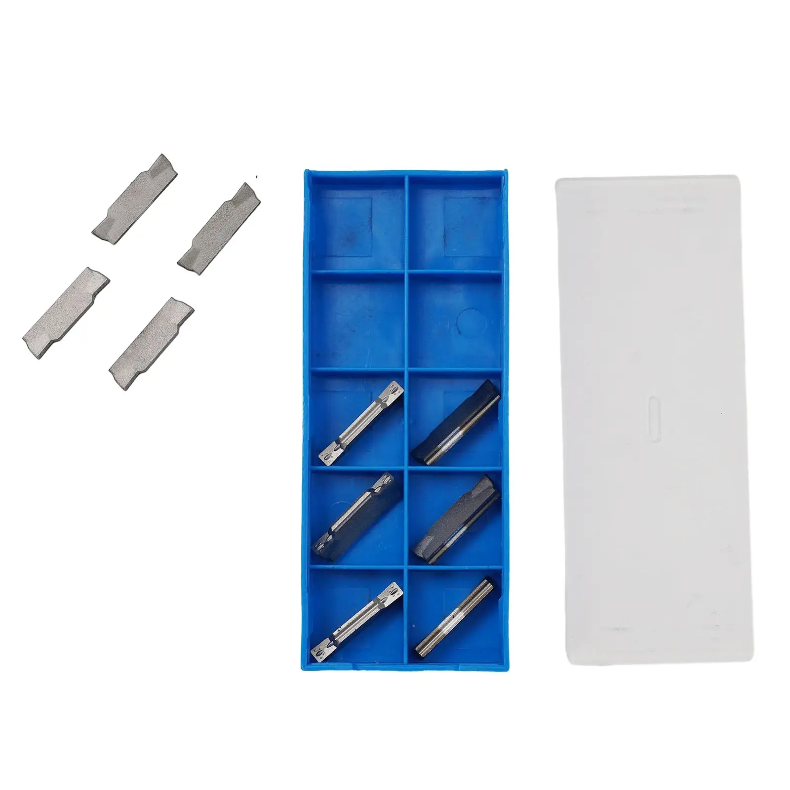 12PCS/Set 3/4 MGEHR2020-3 for lathe Turning for Tool Grooving Cutting Holder + MGMN300-M Inserts With Box Right Hand Toolholding