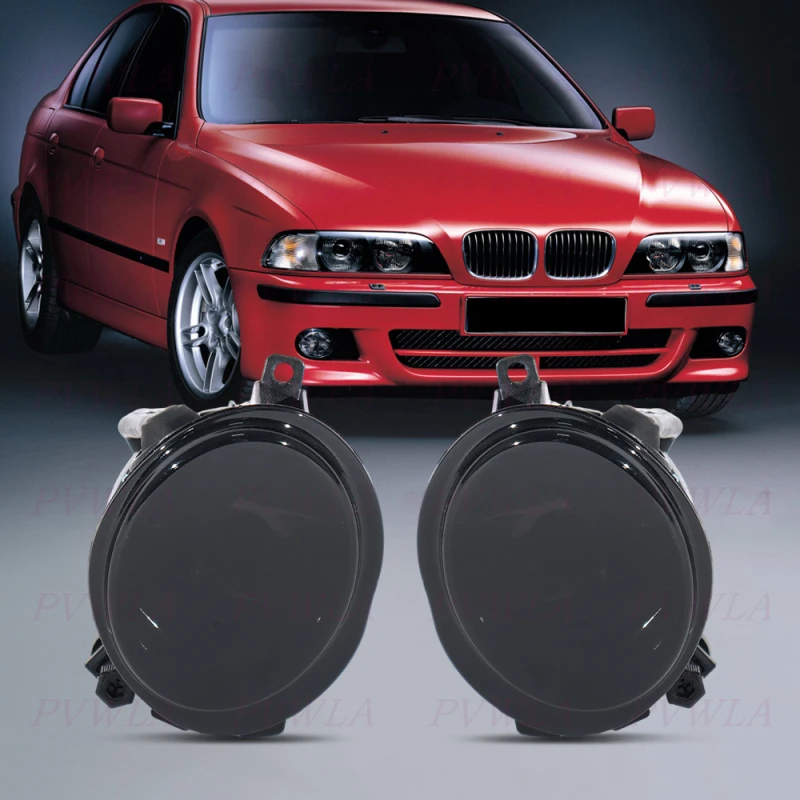 

Halogen Smoky Black Fog Lamp Headlight For BMW E39 E46 3/5 Series M3/5 1998 1999-2005 Car Accessories 63177894017 63177894018