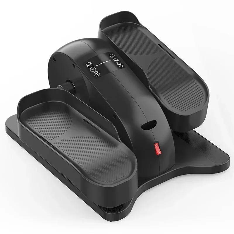 Under Desk Mini Portable Electric Elliptical Leg Trainer for Home or Work Relax Pedal Elliptical Machine with Adjustable Speed