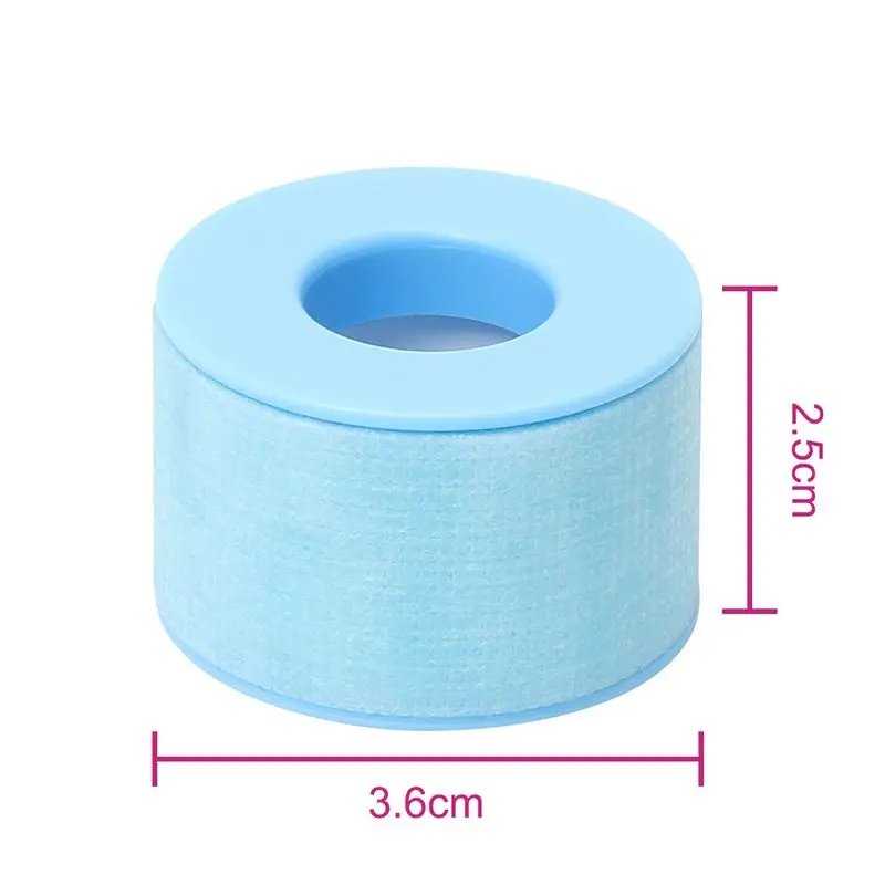 1 Rolls Medical Silicone Tapes Eyelash Extensions Supplies Waterproof Breathable Prevent Allergy Color Tape Makeup Tools Gemerry