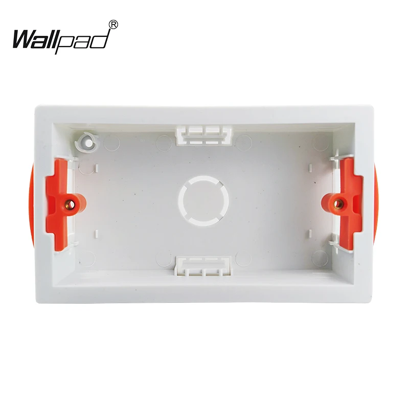 2 Gang Dry Lining Box For Gypsum Board Plasterboard Pladur UK Switch Socket Drywall 35mm Depth Placo Recessed Mysterious Box