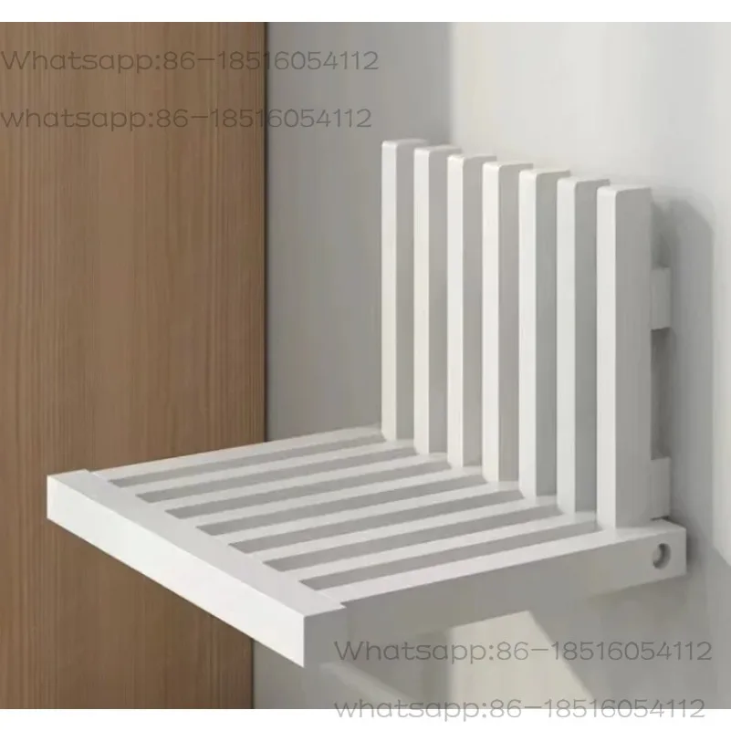 طاولة بجانب السرير قابلة للطي، إطار بجانب السرير مثبت على الحائط، يمكن وضعها في غرفة النوم، ومساحة موفرة مع طاولة بجانب السرير ضيقة جدًا. #6