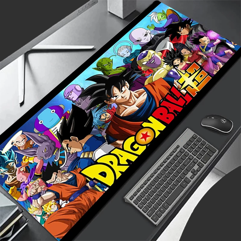 

Design Gaming Mouse Pad Anti-Slip Base Extended Dragon Ball Z DBZ Desk Mat For Gamer Office Computer Accessories Mousepads