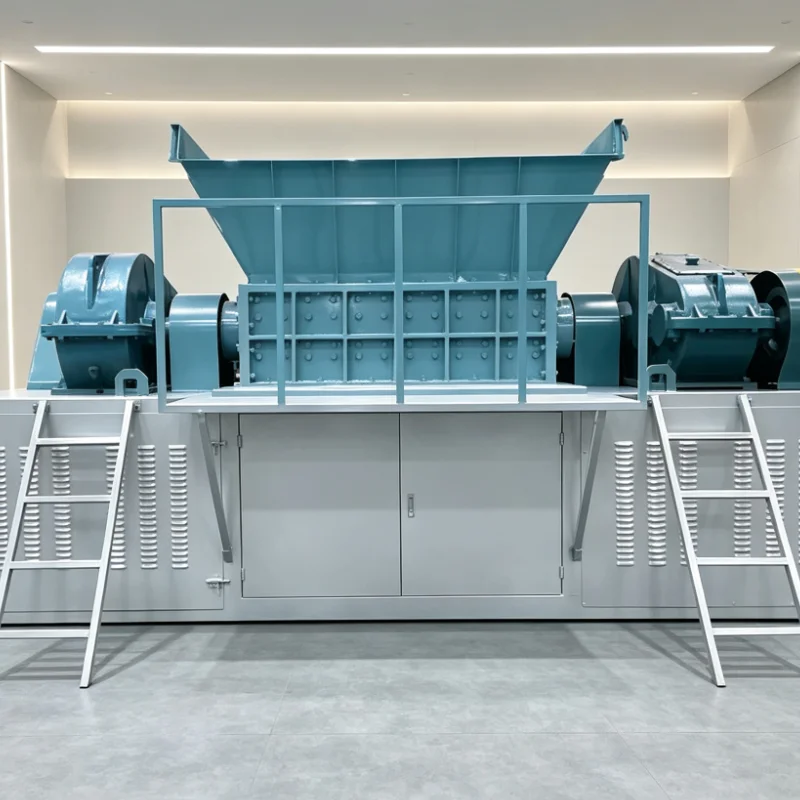Scrap Tyre Shredding Machine – Heavy Duty Shredding Unit for Scrap Car Tire Processor with Rubber Granule Production Machine