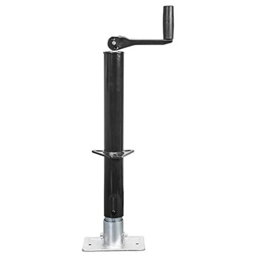 

A-Frame Trailer Jack 1 Ton 2 000 lb Ccity 14" Vertical Travel Heavy Duty Manual Tongue Jack with Adjustable Drop Leg for RV Boa