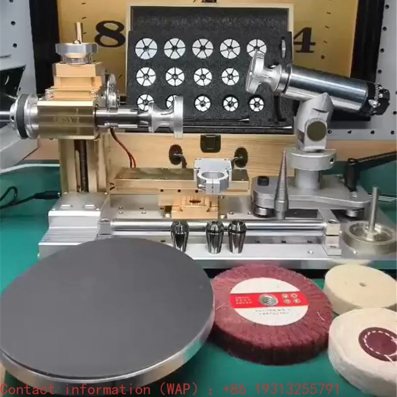 【From China】Watchmaker Multi-Function Lathe Watch Case Surface Repair, Polishing, And Refurbishment All-in-one Machine 110-220V