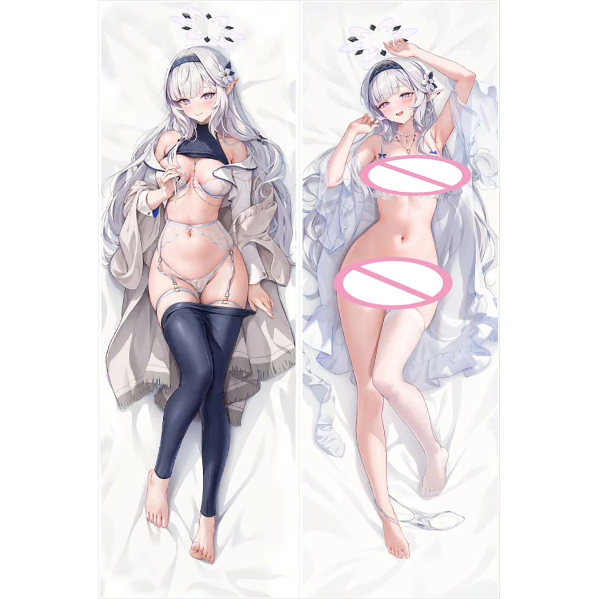 

Dakimakura Anime Blue Archive Akeboshi Himari Double-sided Print Life-size Body Pillows Cover Adult Pillowcase