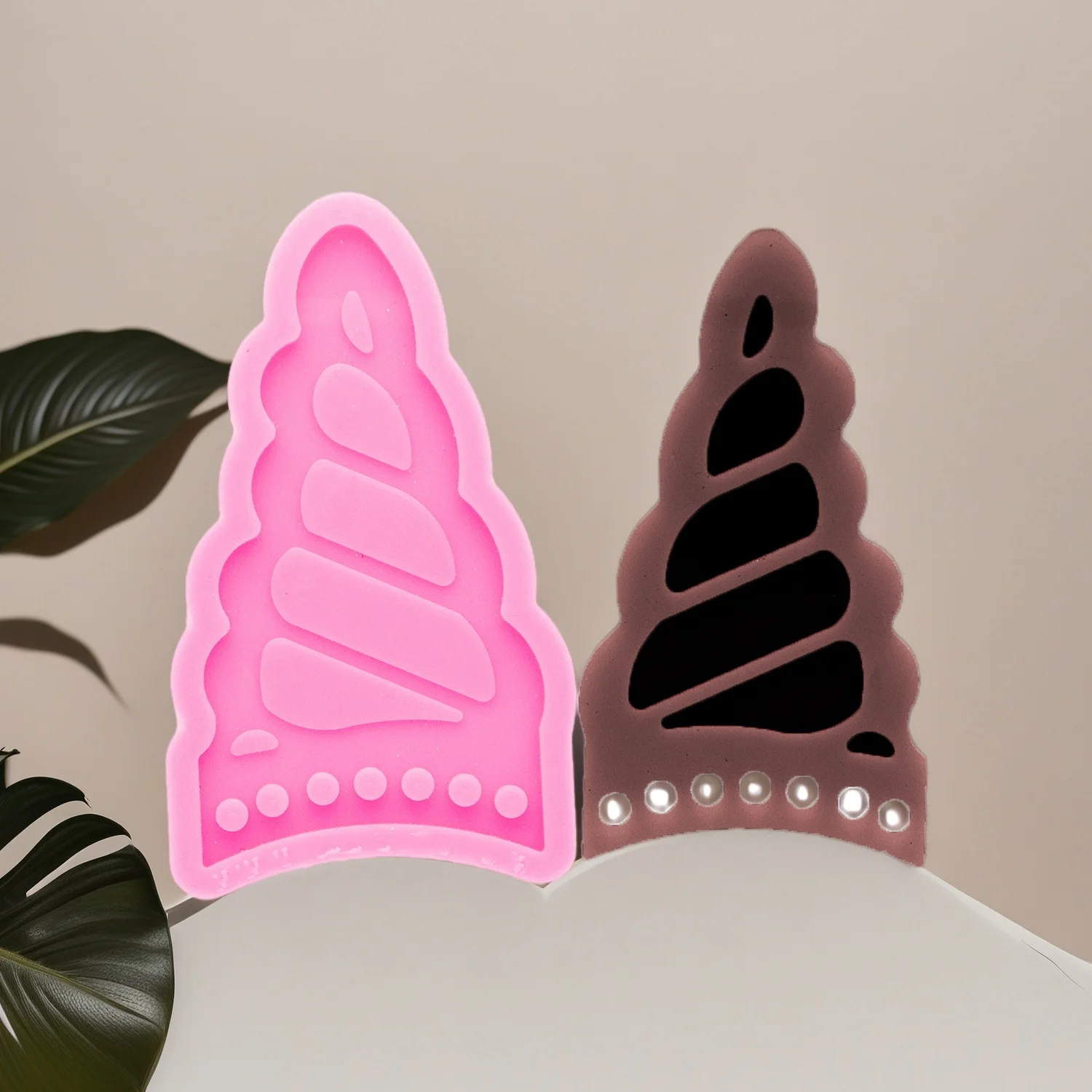Silicone 3.5in-Mouse Ear for Headband Mold Fondant Chocolate Molds Sugarcraft Clay DIY Handmade Baking Tool for Cake Decoration
