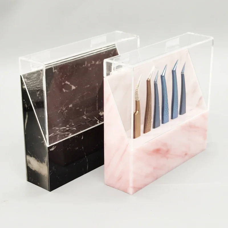 Eyelash Extension Storage Box Tweezers Display Stand Organizer Case Stand Holder Lash Pillow Eyelash Extensions Supplies