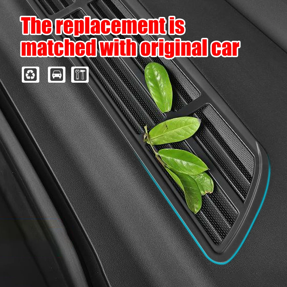 Car Air Flow Vent Insect-proof Net Air Inlet Protective Cover For Tesla Model Y Modification Accessories