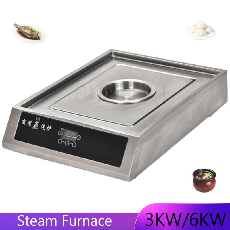 

Electric Steamer Steamed Dumpling Furnace Desktop Automatic Pot For Steaming Food 220V