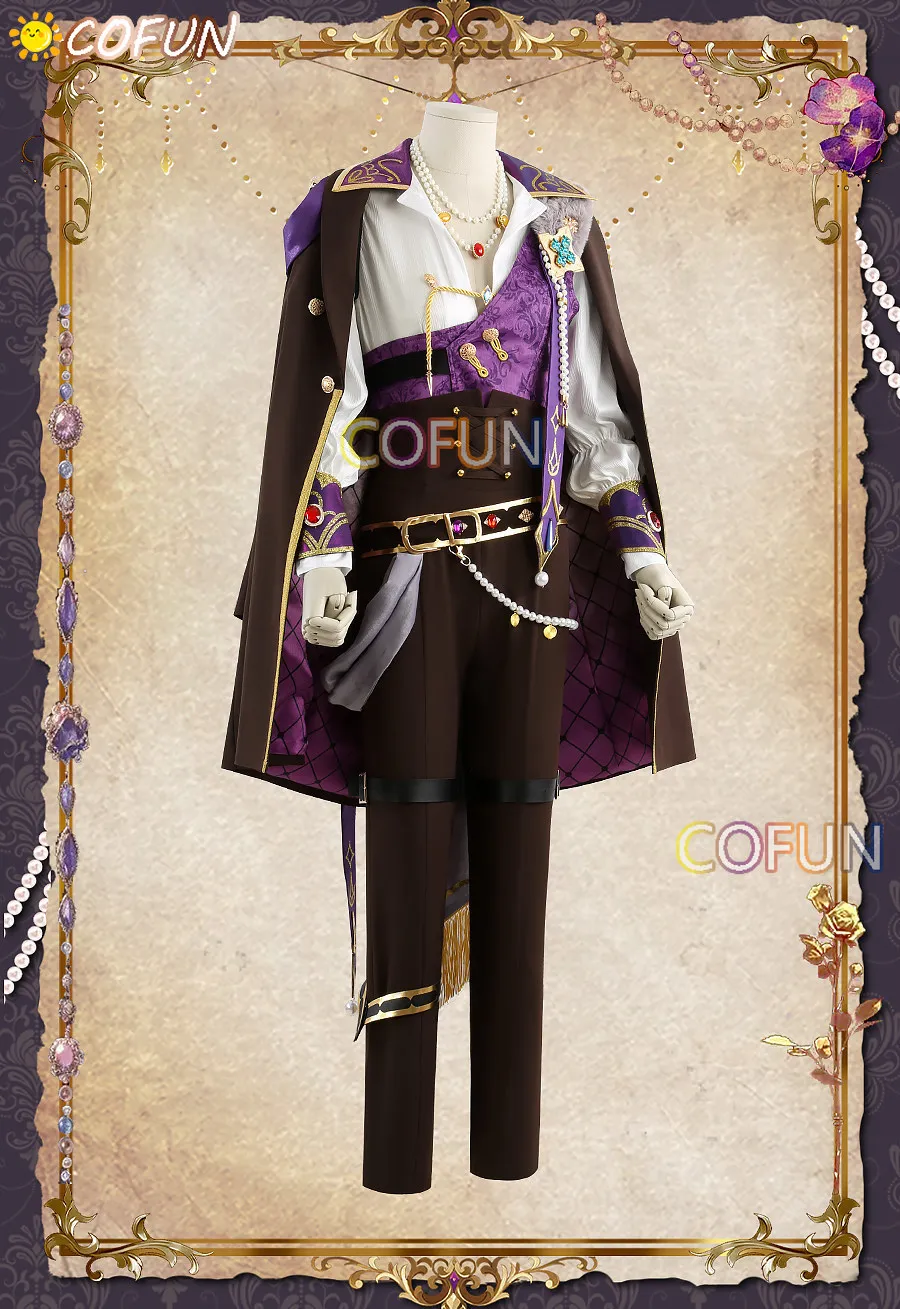 

Костюм для косплея COFUN [на заказ] Ensemble Stars: Амаги Ринне/Хаказе Каору/Сагуса Ибара/Цукинага Лео, игровой костюм Royal Flush, униформа