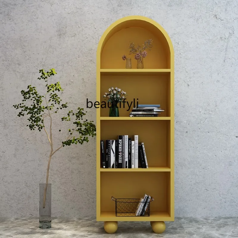 

Bookshelf Arch Showcase Display Cabinet Bookcase Nordic Simple Display Cabinet Bookcase