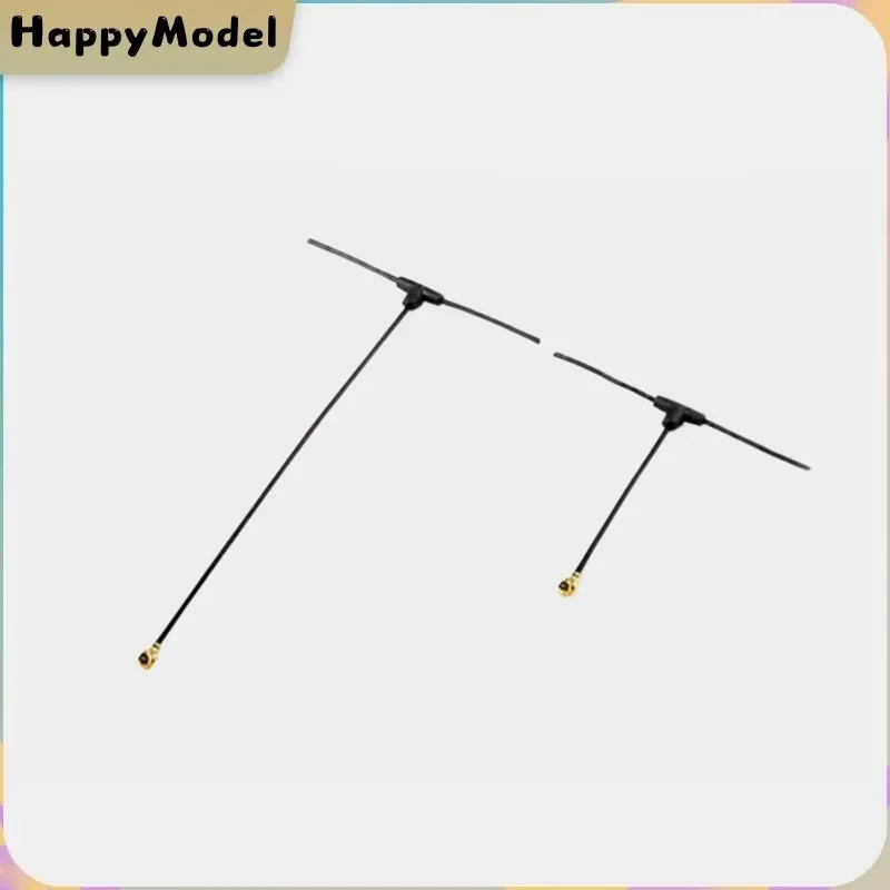 

Happymodel New 2.4G T omnidirectional Receiver Antenna 40MM/90MM ELRS EP1 RX UFL1 compatible with TBS Tracer RC FPV Drone Part
