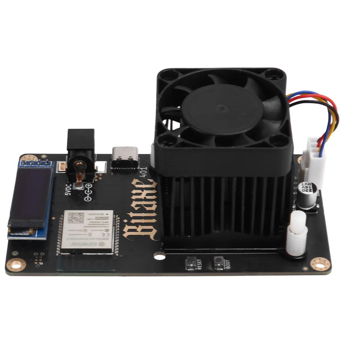 X61A_Bitaxesupra 401 Solo Miner Bitaxe 13 Вт BM1368 ASIC Chip EU PLUG