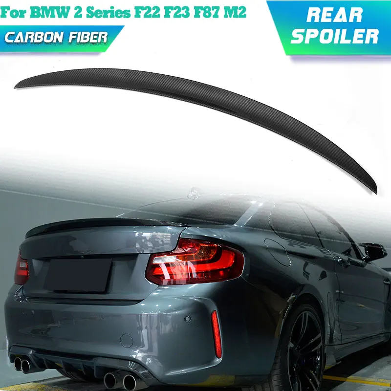 

Carbon Fiber Car Rear Trunk Spoiler Wings for BMW 2 Series F22 F23 F87 M2 Coupe 2-Door 2014-2017 Rear Spoiler Boot Wing Lip
