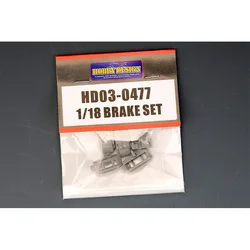 Hobby Design HD03-0477 1/18 BRAKE SET Detail-up Set Hand Made Arts for Professional Adults